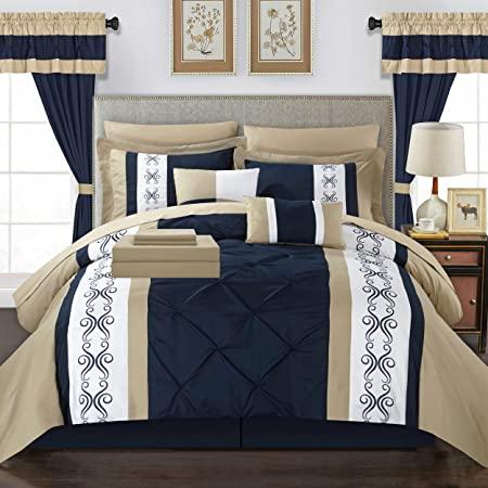 8 PCS Luxury Embroidered Duvet Set –